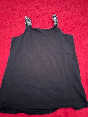 Mädchen Top schwarz 140/146