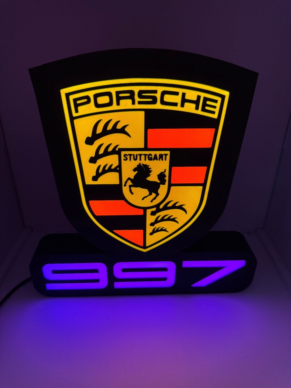 Lampen: Lightbox lumière led Porsche 997 – Neu (gemäss Beschreibung) aus Vicques von PAMB3D 6