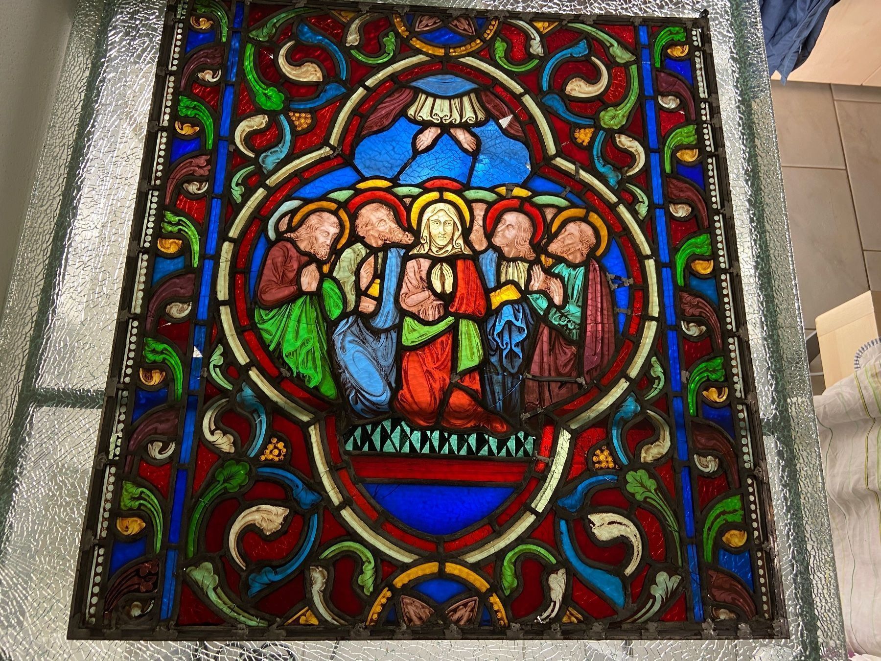 Finestre: Antikes Kirchenfenster ca 200 Jahre alt – Usato da Buchs ZH venduto da JPK7