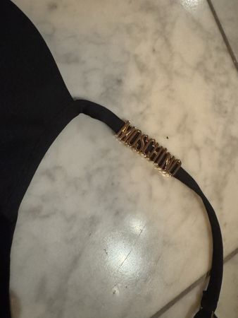 Moschino Bügel  BH, Schwarz, Gr. 75 B neu
