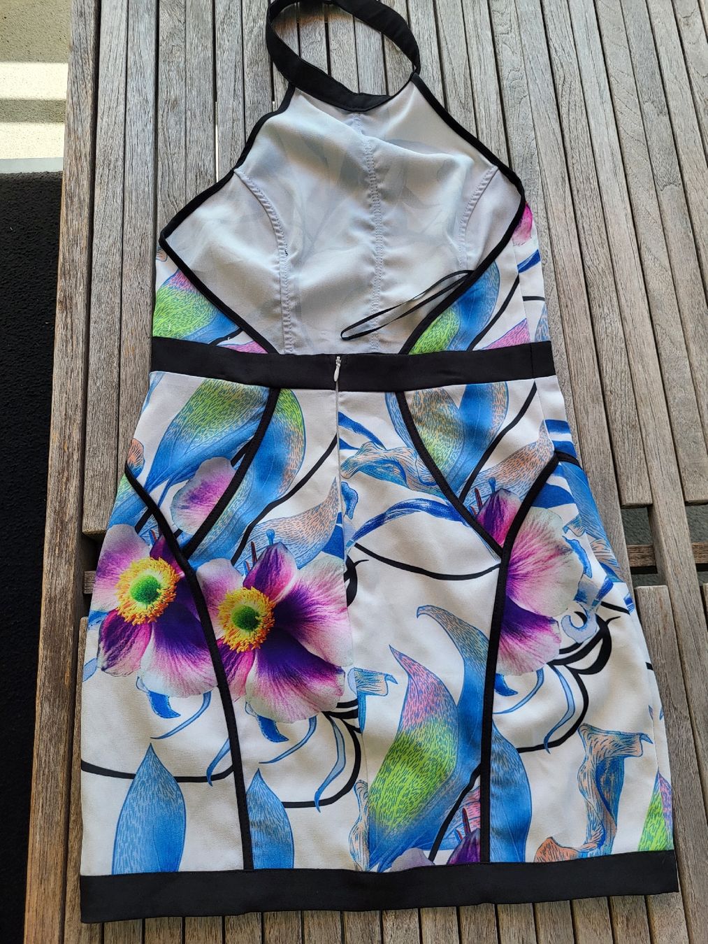 Kleider: Kleid mit Blumenmuster und Neckholder Grösse S neu – Neu (gemäss Beschreibung) aus Zürich von Lizi7 2