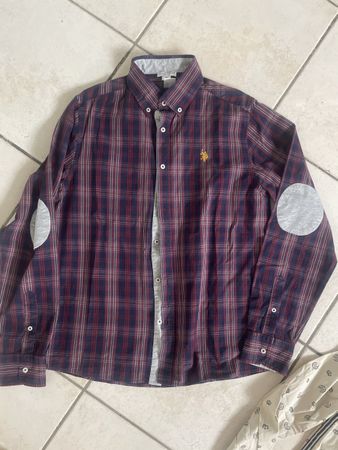 Kariertes U.S Polo ASSN Hemd Gr.176