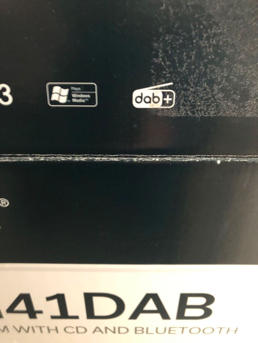 Denon Multimediaplayer & Streamer: Denon Mini Hifi CD/Bluetooth/DAB  D-41 DAB+ Silver – Neu (gemäss Beschreibung) aus Bigenthal von  7