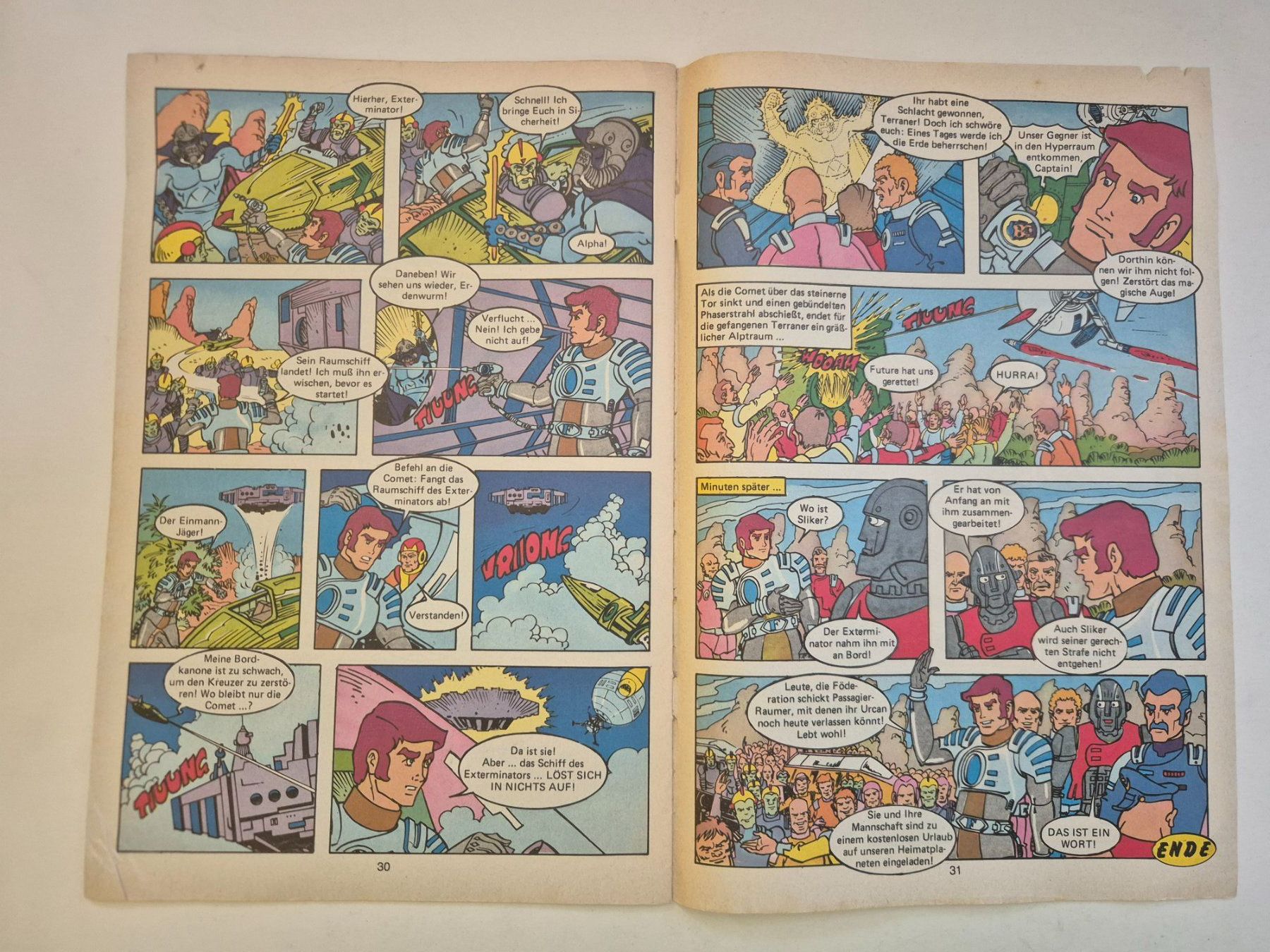 Fumetti: Captain Future Comics Nr. 38 - "In der Hölle von Urcan" – Usato da Langendorf venduto da zvonu161 5