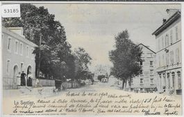 Le Sentier - Interieur du village - animee