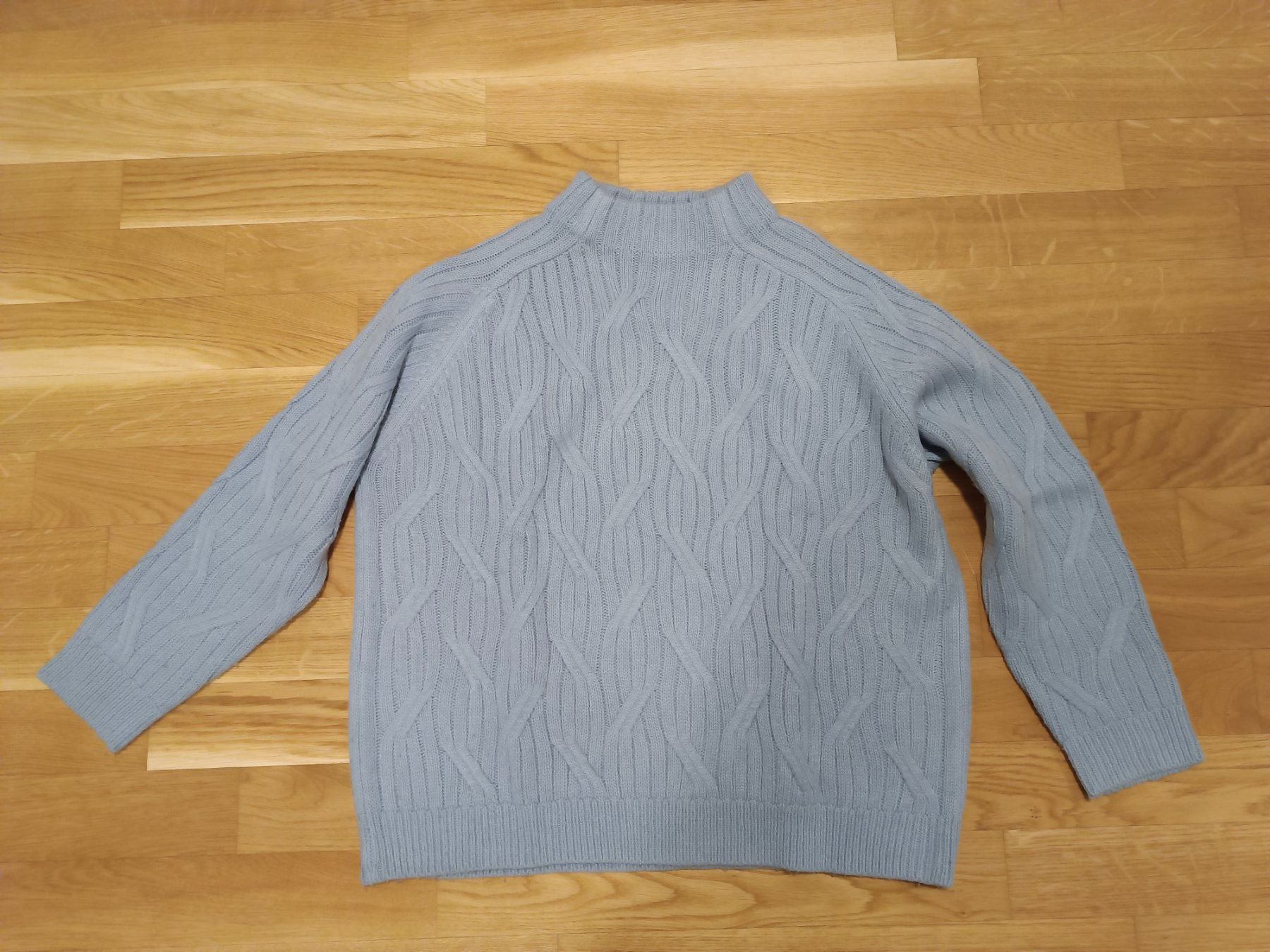 Mango Pullover & Sweatshirts: Mango Strickpullover, hellblau, Grösse XS – Gebraucht aus Luzern von sim_lqq2