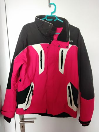 Skijacke Outdoor Winterjacke ClimaTex rot Gr M