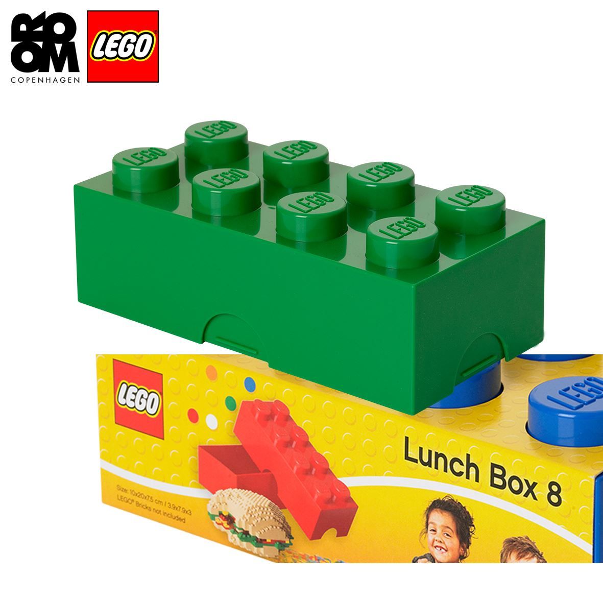 Contenitori & Simili: XL Lego Lunchbox oder auch Etui, Grün – Nuovo e nell'imballaggio originale da Wettingen venduto da kochshop 1