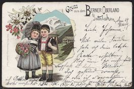 Gruss vom Berner Oberland  1902