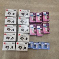 10stk. Einbauleuchten-Set 80mm chrom mit Leuchtmitteln neu