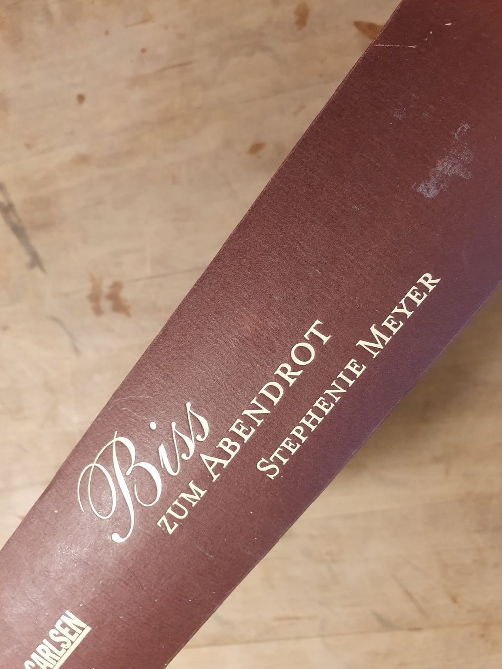Bücher: Biss zum Abendrot Stepenie Meyer Carlsen – Gebraucht aus Zürich von loosebone