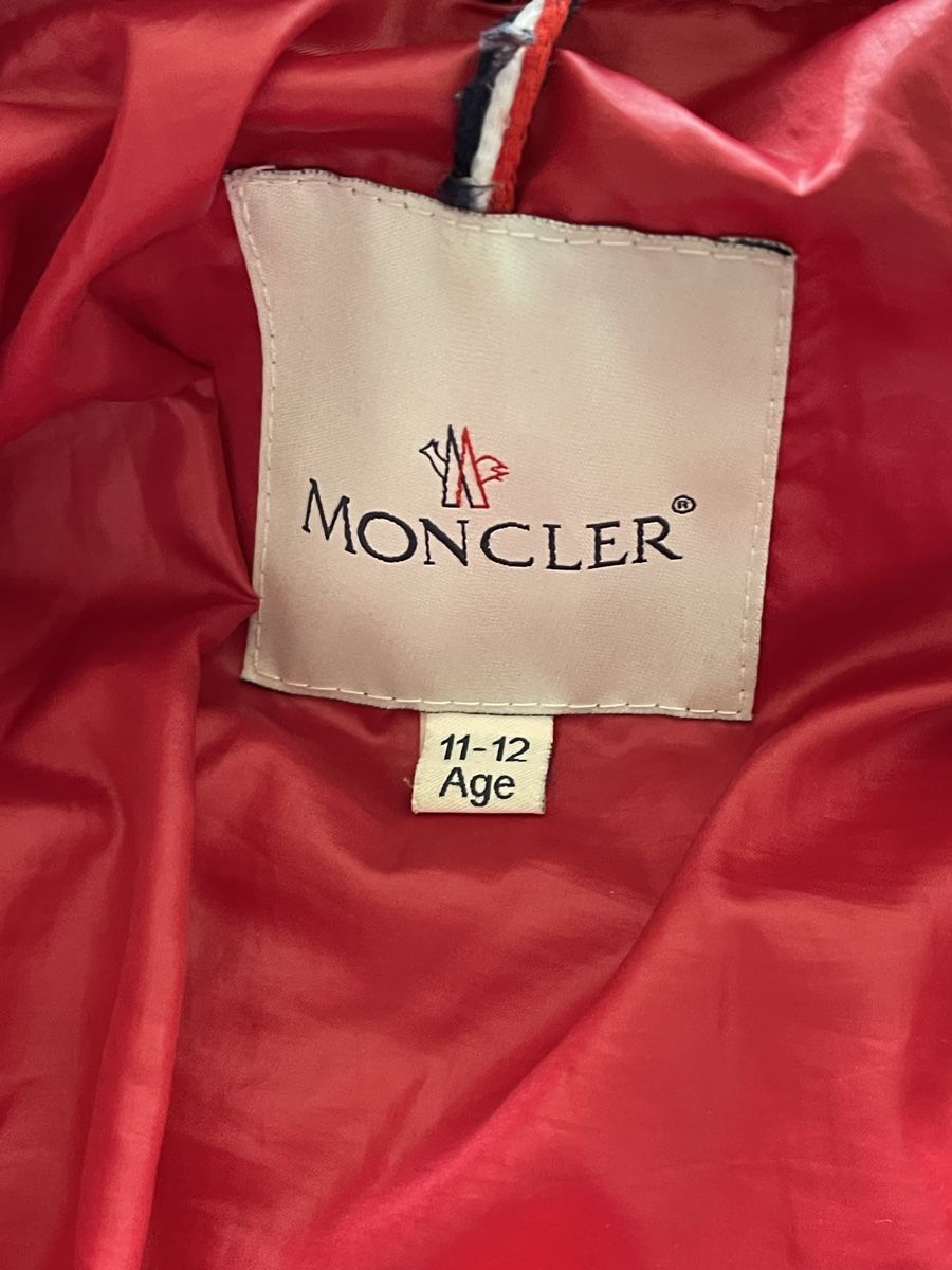 Moncler Giacche & Cappotti: Moncler Kinderjacke Gr 12, rot – Usato da Wollerau venduto da hpr_v_100 3
