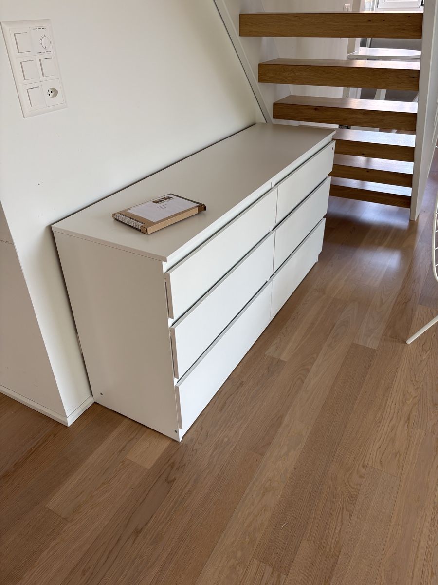 Kommoden: Ikea white 6-drawer dresser – Gebraucht aus Buchs ZH von Katia.K 1