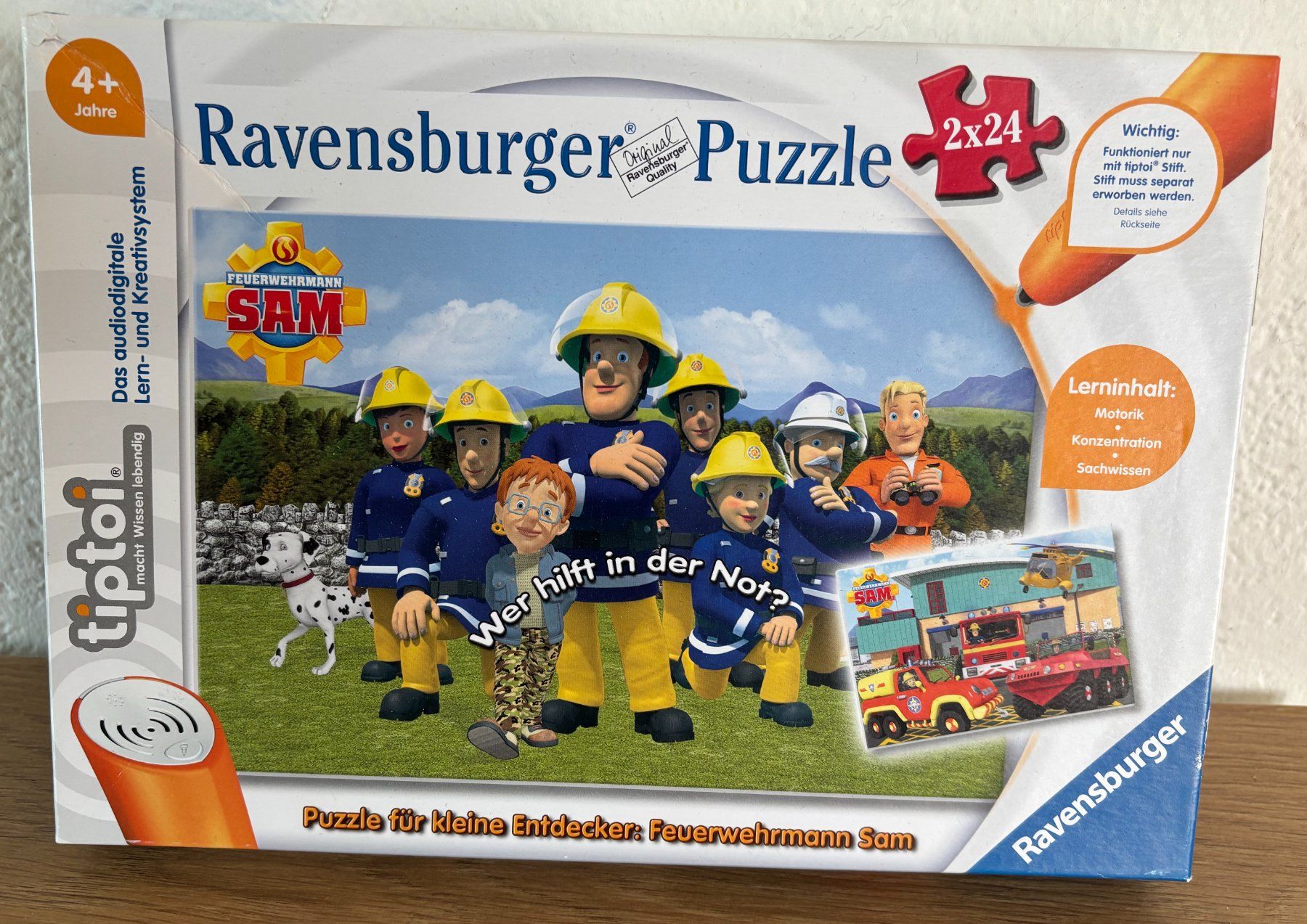 Tiptoi Puzzles: Tiptoi Puzzle Feuerwehrmann Sam – Gebraucht aus Zürich von IlkaK