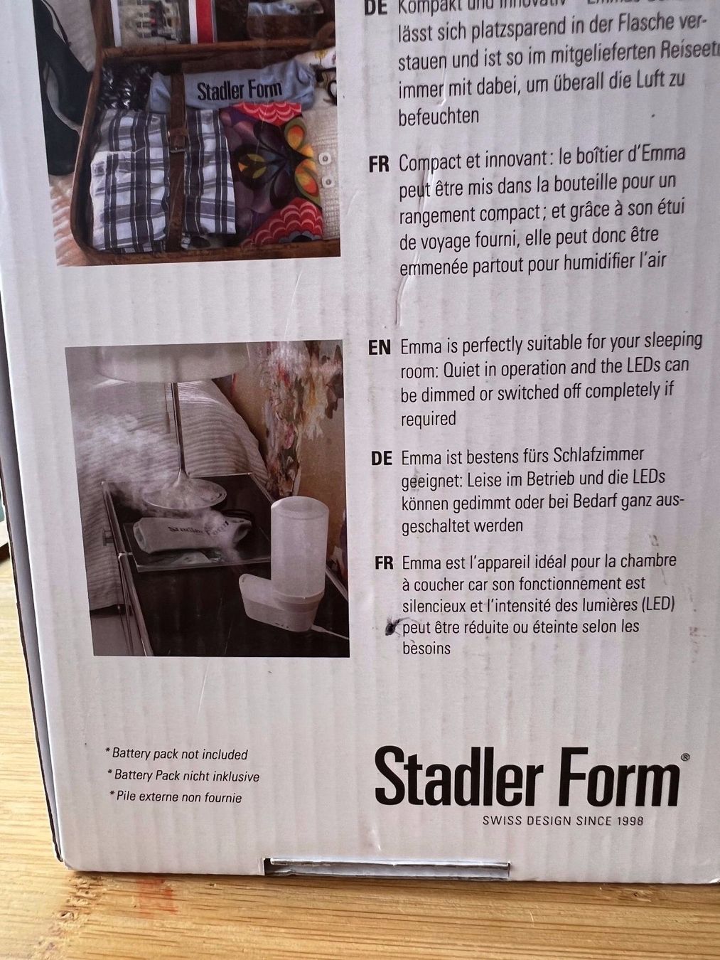 Stadler Form Umidificatori d'aria: Stadler Form Emma Luftbefeuchtern, Humidifier Neu!! – Nuovo e nell'imballaggio originale da Tafers venduto da JP911 5