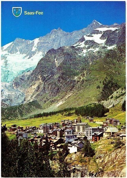 Cartes postales: Saas Fee – D'occasion à Flims - Dorf par Stagediver