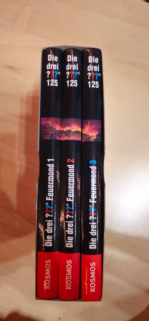 Libri: Die drei ??? Feuermond 1-3 – Usato da Niederglatt ZH venduto da 04iboT 2