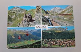 AK Davos Gondelbahn Strela Berghaus Strelapass Weissfluh GR