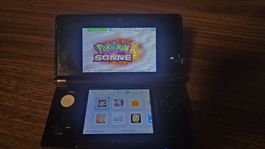 Nintendo 3DS + Pokémon X & Pokémon Sonne funktionsfähig