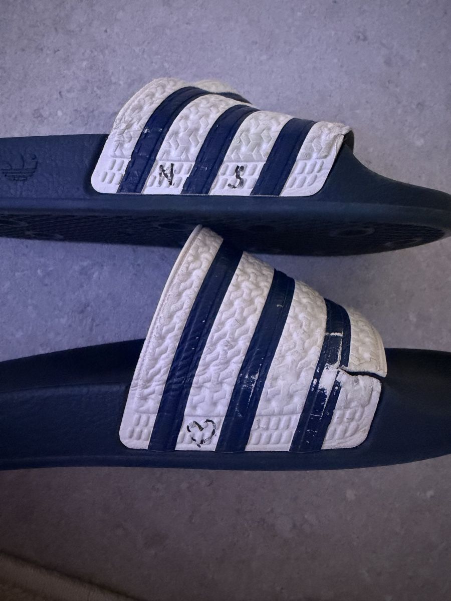 Adidas Herrenschuhe: Adiletten Blau/Weiss Gr. 7 – Gebraucht aus Goldach von superlama5 2