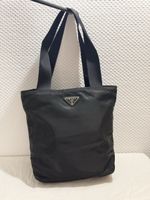 Prada Tote Bag Black Nylon 
