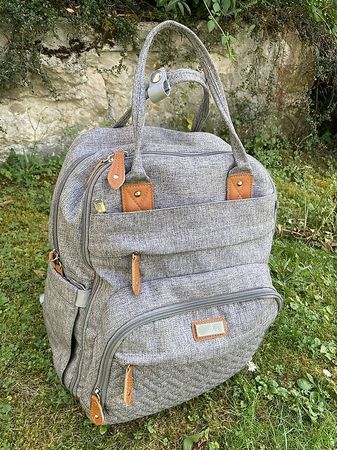 Babbleroo Wickelrucksack Grau  sehr guter Zustand