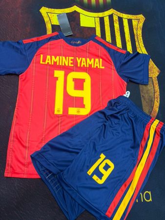 Lamine Yamal Spanien Set für Kinder