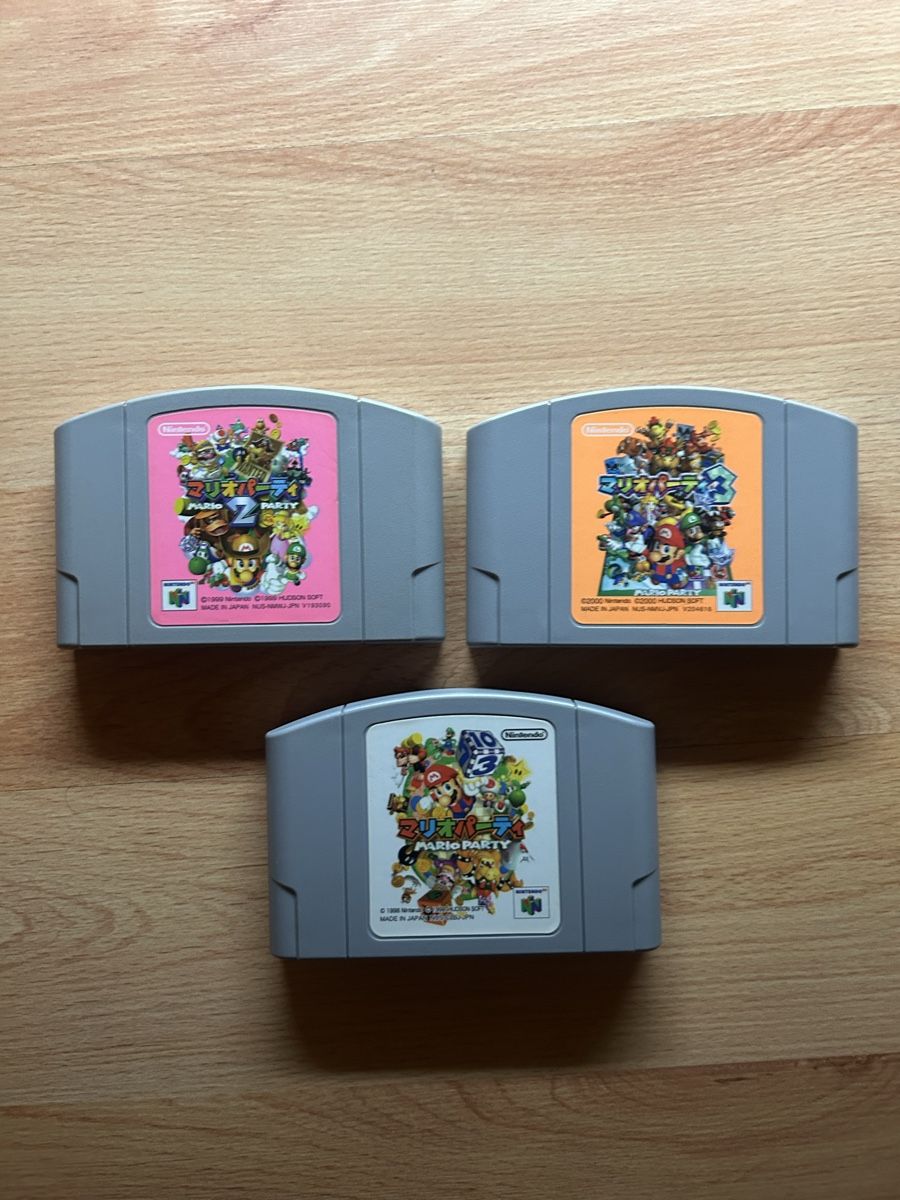 Giochi: Nintendo 64  Mario Party 1,2,3 JP – Usato da Schötz venduto da lor_z95g