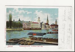 AK 1902 Zürich ( text lesen )