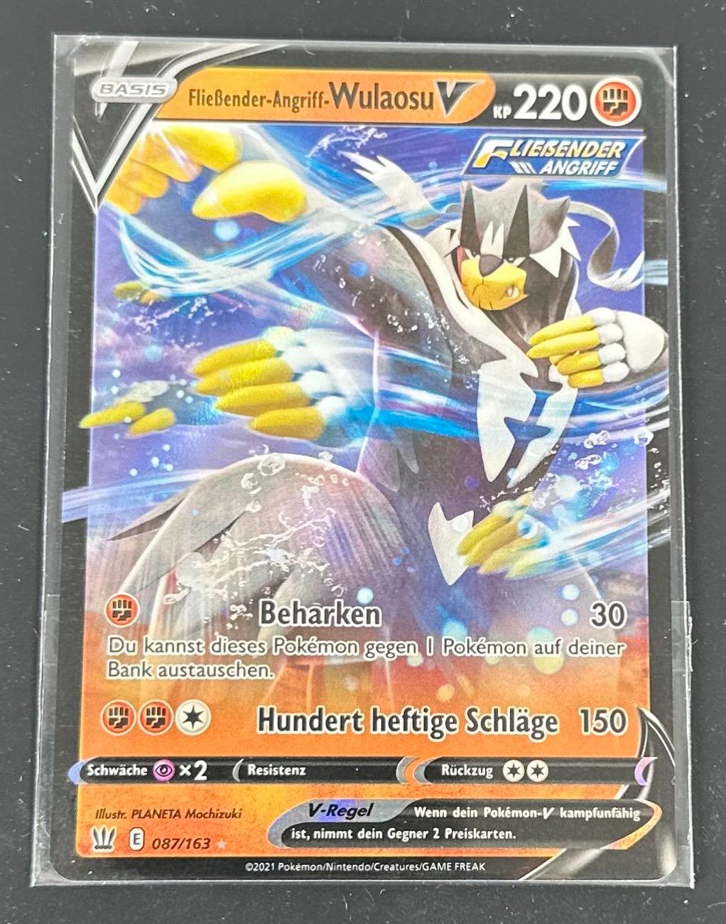 Pokémon Carte collezionabili: Wulaosu V 087/163 Deutsch Pokémon – Nuovo (secondo la descrizione) da Dübendorf venduto da TrimTrend