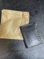 Elegantes Portemonnaie aus echtem Kalbsleder 