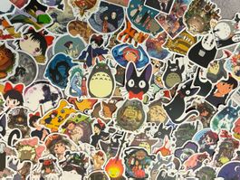 100x Ghibli / Totoro / Kawai Sticker / Aufkleber [SET 1&2]