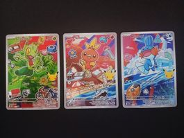 First Partner Serie 3 Black Star Promo Pokémon German