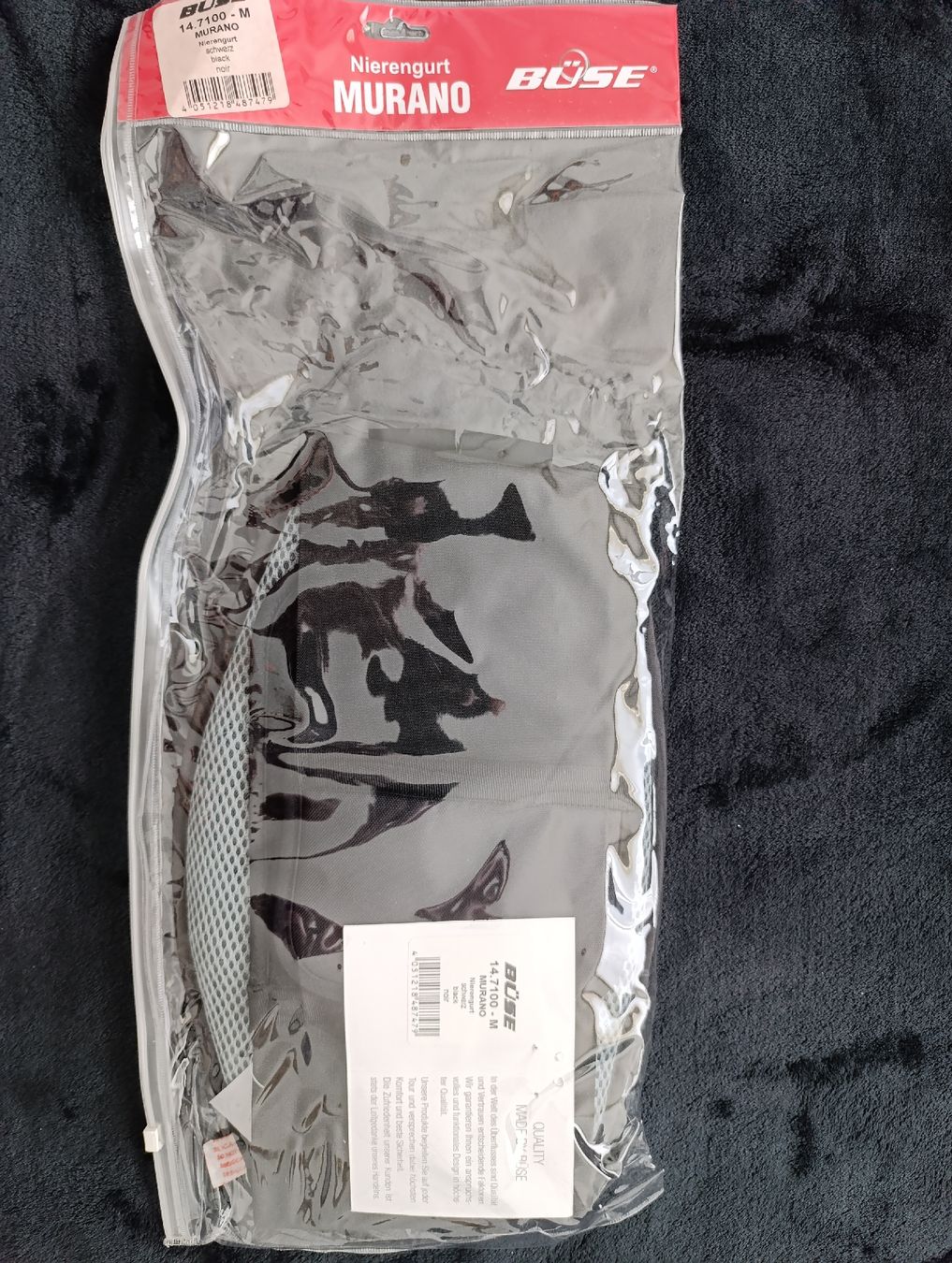 Gürtel: Motorrad Nieren Gurt Büse Murano – Neu und originalverpackt aus Stäfa von Phenomenom 1