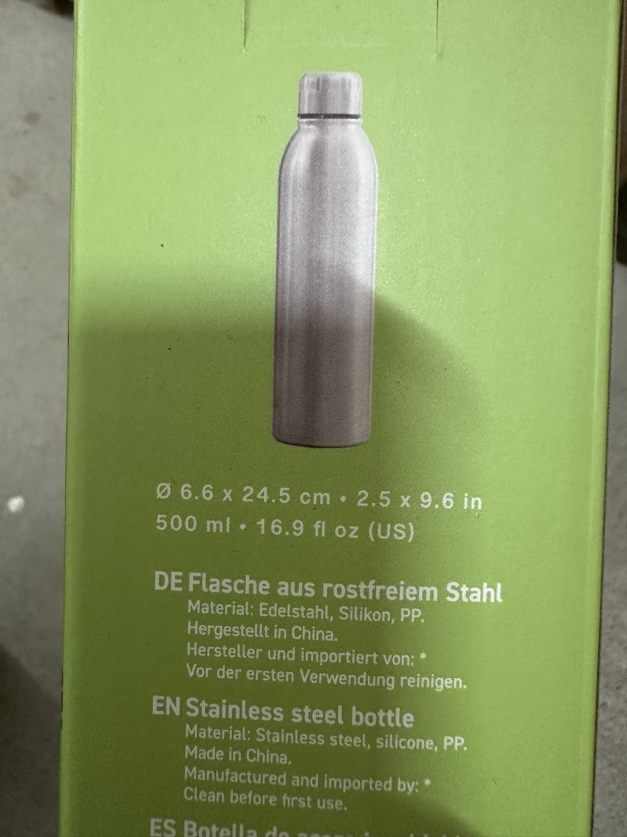 Altro in Stoviglie & Bicchieri: Edelstahlflasche 500ml – Nuovo e nell'imballaggio originale da Glattbrugg venduto da SMusic98 1