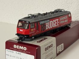 RhB Bemo H0m  1259 146 Ge 4/4 III 646 RhB Budget
