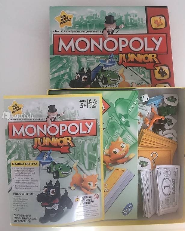 Hasbro Giochi: Monopoly Junior von Hasbro Gaming – Usato da Sursee venduto da k12g223 1