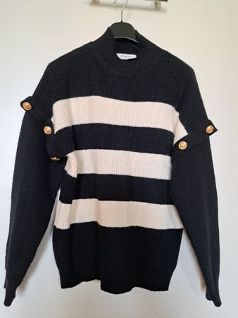 toller Stehkragen-Pullover von AXARA Paris