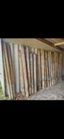 Holzpfosten verschiedene Längen und Durchmesser gebraucht
