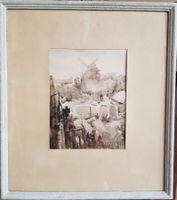 Pierre BORDEAUX (1904-1995) lavis Paris