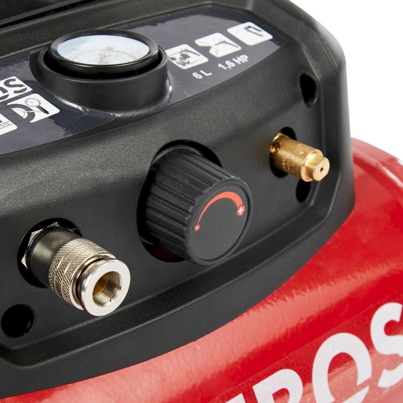 Compressori: AREBOS Druckluft Luftkompressor 6L 1200W – Nuovo e nell'imballaggio originale da Bottighofen venduto da zaap 4