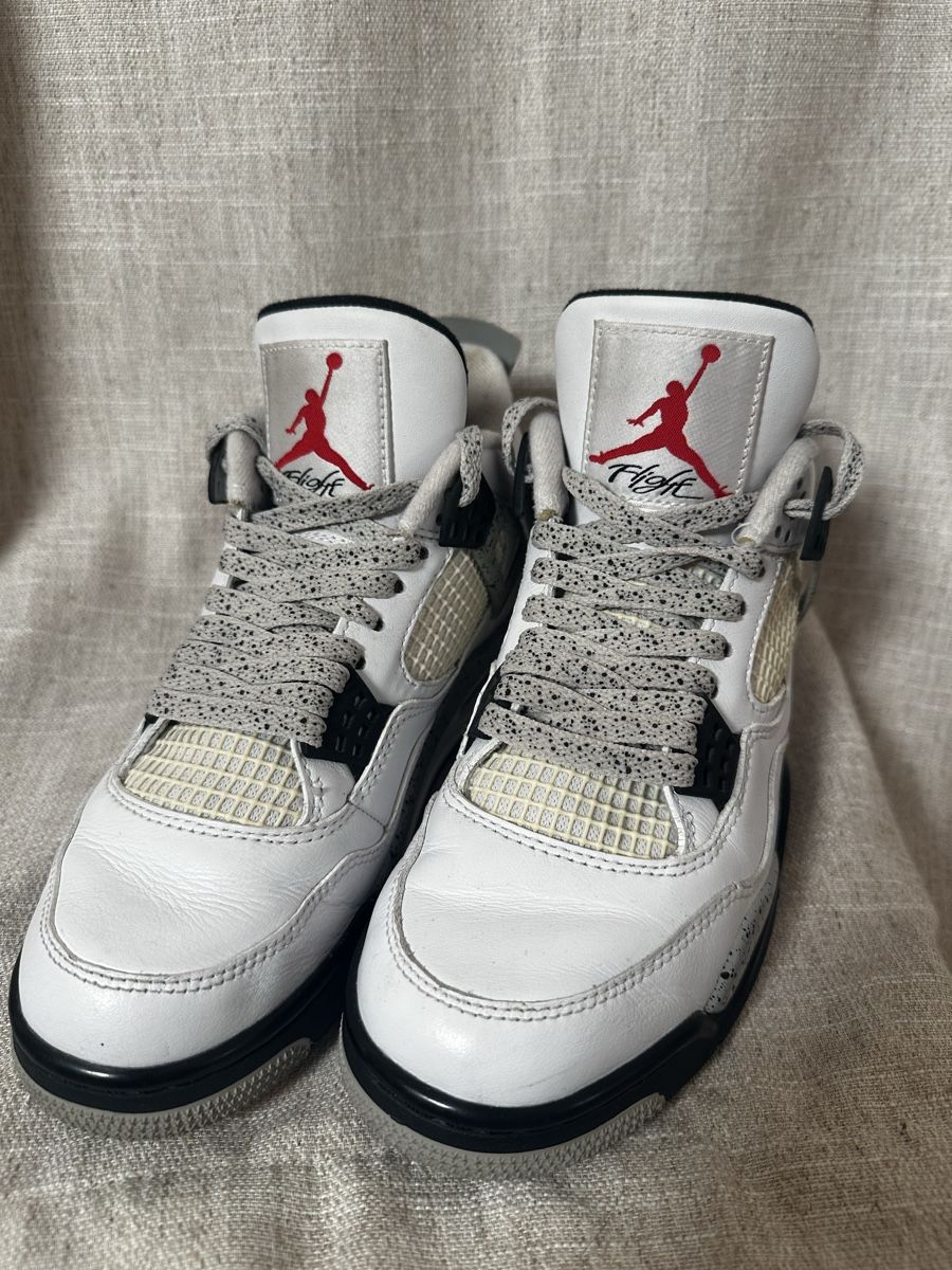 Jordan Chaussures hommes: Jordan 4 White Clement – D'occasion à Baar par 94Marco94