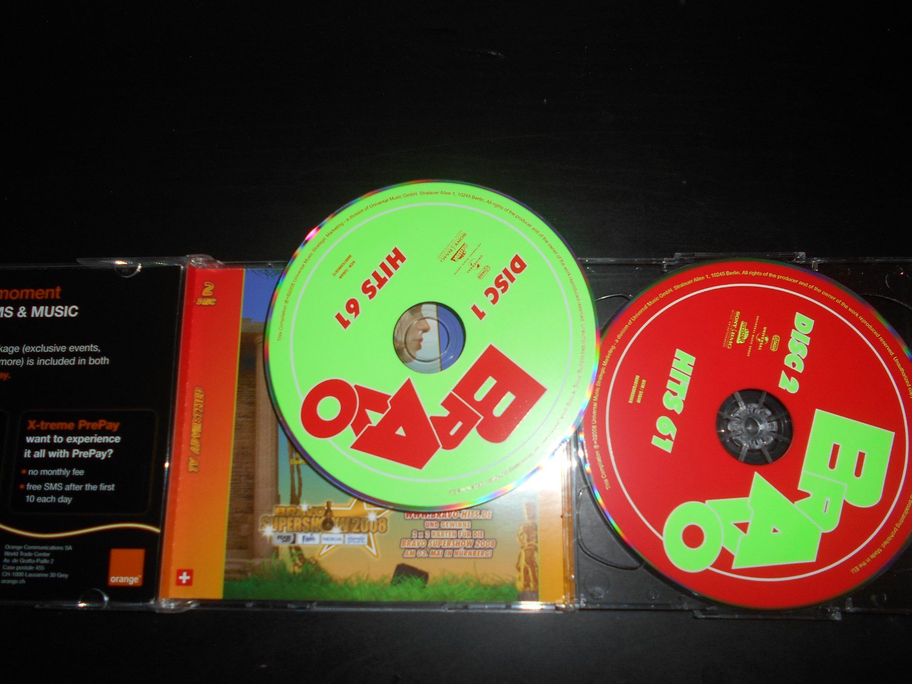 CD: Bravo Hits 61 / 2 CDs – Usato da Aarberg venduto da witchhunter01 2