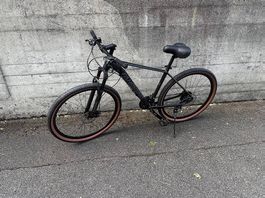 Mountainbike Fahrwind Hardtail schwarz neuwertig