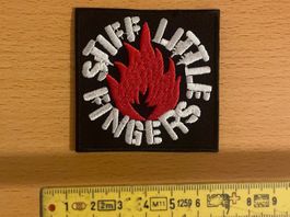 Stiff Little Fingers Patch Aufnāher Rock Punk Metal 2