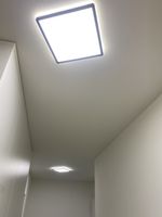 2x Deckenlampe quadratisch – modern – Conforama