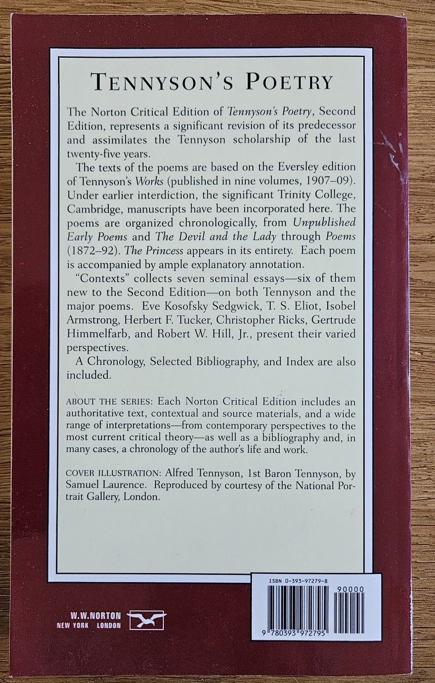 Libri: Buch Tennyson's Poetry – Usato da Schaffhausen venduto da asyouwestley 2