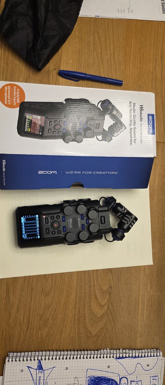 Zoom Registratori: Enregistreur portable H6 studio – Usato da Vevey venduto da RuineVolney 3