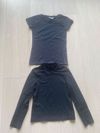 2 Mädchen T-Shirts, Gr. 134-140