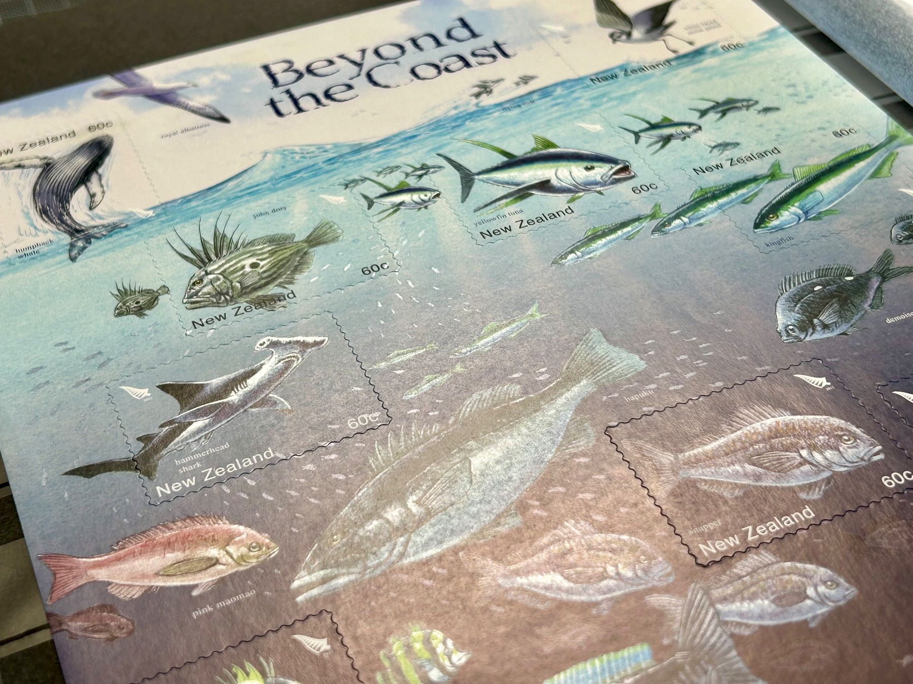 Tutti i francobolli: Exklusiver Bogen - Beyond the Coast, postfrisch – Nuovo (secondo la descrizione) da Braunau venduto da Duczelli 1